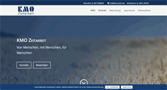Desktop Screenshot of kmo-online.de